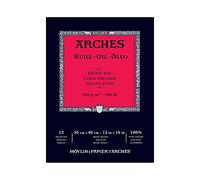 ARCHES Bloc Enc 31x41 12H Arches Huile 100% Fino 300g Blanco