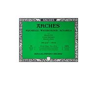 Arches Bloque de acuarela 300 g/m² prensado en frío 23 x 31 cm Madera Multicolor 20