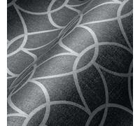 Architects Paper 375645 375645 - Papel pintado geométrico para villa, 10,05 x 0,53 m, color gris y plateado