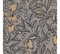 Architects Paper 377549 37754-9 - Papel pintado con diseño floral, 10,05 m x 0,53 m, color gris y amarillo