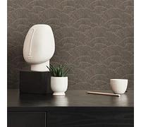 Architects Paper Arcade 391741 - Papel pintado (10,05 m x 0,53 m), color negro y dorado