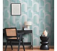 Architects Paper Art Deco 391703 Arcade - Papel pintado no tejido, diseño retro, 10,05 m x 0,53 m, fabricado en Alemania