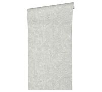 Architects Paper Papel pintado Absolutely Chic con aspecto étnico, 10,05 m x 0,53 m, gris metálico, fabricado en Alemania, 369747 36974-7
