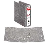 Archivador A-Z PRAXTON Gris Jaspeado, Folio Ancho 75 mm.