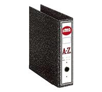 Archivador A-Z PRAXTON Negro, Folio Ancho 75 mm. (Pack x5)