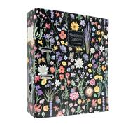 Archivador flores con compresor - carpeta anillas a4 negro: carpesano