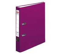 Archivador Herlitz 5450309, protección maX.file. A4 (5 cm), con etiqueta en el lomo, color morado 5 cm