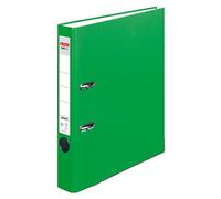 Archivador Herlitz 5450309, protección maX.file. A4 (5 cm), con etiqueta en el lomo, color verde claro