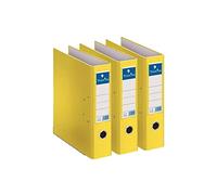 Archivador Palanca A-Z PRAXTON, Din-A4 Ancho 70 mm. (Pack x3, Amarillo)