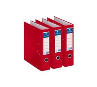 Archivador Palanca A-Z PRAXTON, Din-A4 Ancho 70 mm. (Pack x3, Rojo)