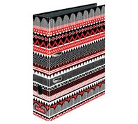 Archivador palanca decorado herlitz black&wow a4 80mm ethno