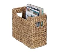 Archivador revistero trenzado portadocumentos natural ligero compacto