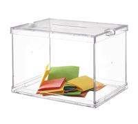 Archivo 2000 6158 cs tp caja para dinero en efectivo metacrilato trans
