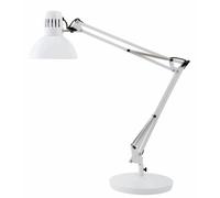 Alba architect double arm desk lamp, black (archi n)