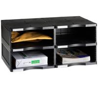 ARCHIVODOC Modulo Archivo 2000 4 Cajones Jumbo Negro