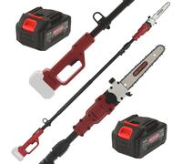 Archman PE04AT - Podadora de batería con pértiga telescópica - 180-270 cm - 2x 21V 4Ah
