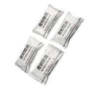 Arcilla de sellado de agujeros de pared, relleno de secado rápido para grietas y agujeros de uñas, pasta de reparación impermeable para paredes interiores y exteriores, color blanco (4 unidades)
