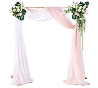 Arco de boda cuadrado de 3 x 3 m, marco de metal, arco de flores, ceremonia, arco de globo, arco de boda, arco de boda, cuadrado, globo, arco, kit de arco
