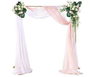 Arco de boda cuadrado de 3 x 3 m, marco de metal, arco de flores, ceremonia, arco de globo, arco de boda, arco de boda, cuadrado, globo, arco, kit de arco