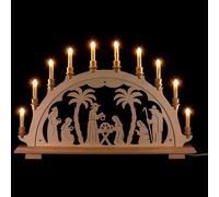 Arco decorativo de la Natividad (67,5 x 44 cm) de Dregeno Seiffen