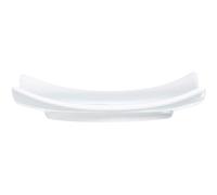 ARCOROC APPETIZER Set 6 Platos Cuadrados Porcelana 9,5CM Blanco Brillo Fácil de limpiar Ecológico White 9.5cm