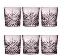 Arcoroc BROADWAY ROSA - Caja 6 Vasos Bajos Vidrio 30Cl