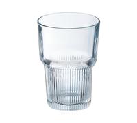 Arcoroc - Colección Starline - 6 vasos altos de 42 cl - Vidrio templado ultrarresistente - Fabricados en Francia - Embalaje reforzado