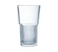 Arcoroc - Colección Starline - 6 vasos altos de 46 cl - Vidrio templado ultrarresistente - Fabricados en Francia - Embalaje reforzado