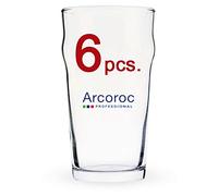 ARCOROC Nonic Pint Beer Glass 570 ml Set de 6