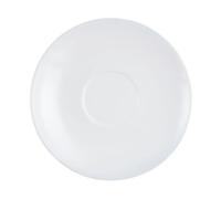 Arcoroc Restaurant - Set 6 platillos para tazas de té de vidrio opal 13cm