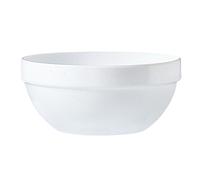 Arcoroc Set 6 Boles Opal 12CM Blanco Brillo Francia Reciclable Ecológico White 6 pieces - 12cm