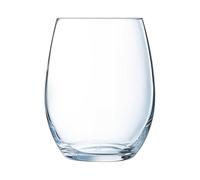 Arcoroc Vina, Juego de 6 Vasos de Vidrio, 440ml, Apilables, Resistentes, Aptos para Lavavajillas y Microondas