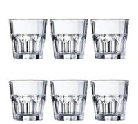 Arcoroc Vasos bajos J2610 de vidrio transparente 16 cl – 6 unidades