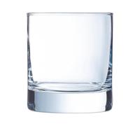 Arcoroc Set de 6 vasos bajos Islande de vidrio 38 cl