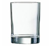 Arcoroc Set de 6 vasos bajos Princesa de vidrio 32 cl | Transparente, Vidrio, formato bajo, acabado brillo, 6 piezas