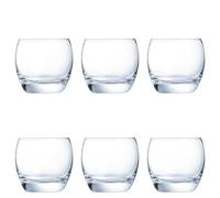 Arcoroc Set de 6 vasos bajos Salto de vidrio 32 cl
