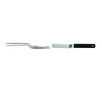 Arcos 606300 Pinza de emplatar, 200 mm + 614200 Espátula para emplatar, 90 x 20 mm (Display.)