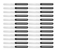 ARCOS B-Line - Cuchillo de Mesa (110 / 215 mm) - Acero Inoxidable Nitrum® - Mango Negro/Blanco de PP - 373624 - PACK 24