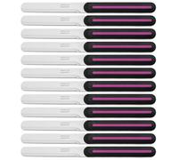 ARCOS B-Line - Cuchillo de Mesa (110 / 215 mm) - Acero Inoxidable Nitrum® - Mango Negro/Fucsia de PP - 373631 - PACK 12