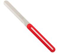 ARCOS B-Line - Cuchillo de Mesa Microperlado (110 / 215 mm) - Acero Inoxidable Nitrum® - Mango Rojo de PP - 373652