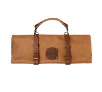 Arcos bolsa para cuchillos de piel y herrajes metálicos con capacidad