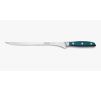 Arcos Brooklyn Cuchillo Rebanar Jamonero Forjado Micarta Azul 250 mm | Hoja forjada con borde de seda especial. Mango de micarta, mayor comodidad y resistencia, azul.