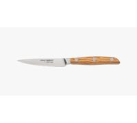 Arcos by Chef José Andrés | Cuchillo Pelador de 10 cm Forjado para Frutas y Verduras | Hoja de Acero Inoxidable NITRUM con Borde de Seda | Mango Ergonómico de Madera de Encina