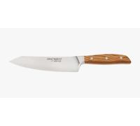 Arcos by Chef José Andrés | Cuchillo Rocking Santoku de 19 cm Forjado para Precisión Culinaria Profesional | Hoja de Acero Inoxidable NITRUM con Borde de Seda | Mango Ergonómico de Madera de Encina