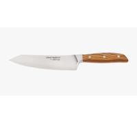 Arcos by Chef José Andrés | Cuchillo Rocking Santoku de 19 cm Forjado para Precisión Culinaria Profesional | Hoja de Acero Inoxidable NITRUM con Borde de Seda | Mango Ergonómico de Madera de Encina