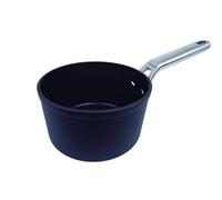 Arcos Cazo Antiadherente 16 cm, Aluminio Forjado, Full Induction, Mango Acero Inoxidable, Ahorro Energético, Apto Lavavajillas, Cocina Gas/Eléctrica/Inducción, Serie Samoa