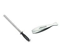 Arcos Chairas Afilador manual de cuchillos Cuerpo de Acero al Carbono recubierto + Gadgets Profesionales Pinza para Pescado