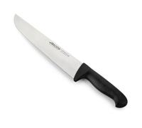 Arcos Cuchillo carnicero PROF 291825 - Acero NITRUM 25 cm - Mango ergonómico de polipropileno negro