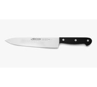 Arcos Cuchillo de cocinero Universal 284804 – Acero Nitrum, mango polioximetileno, hoja 20 cm, negro