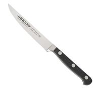 Arcos Cuchillo chuletero Clásica 255800 – Hoja acero inoxidable NITRUM 120 mm – Mango POM negro